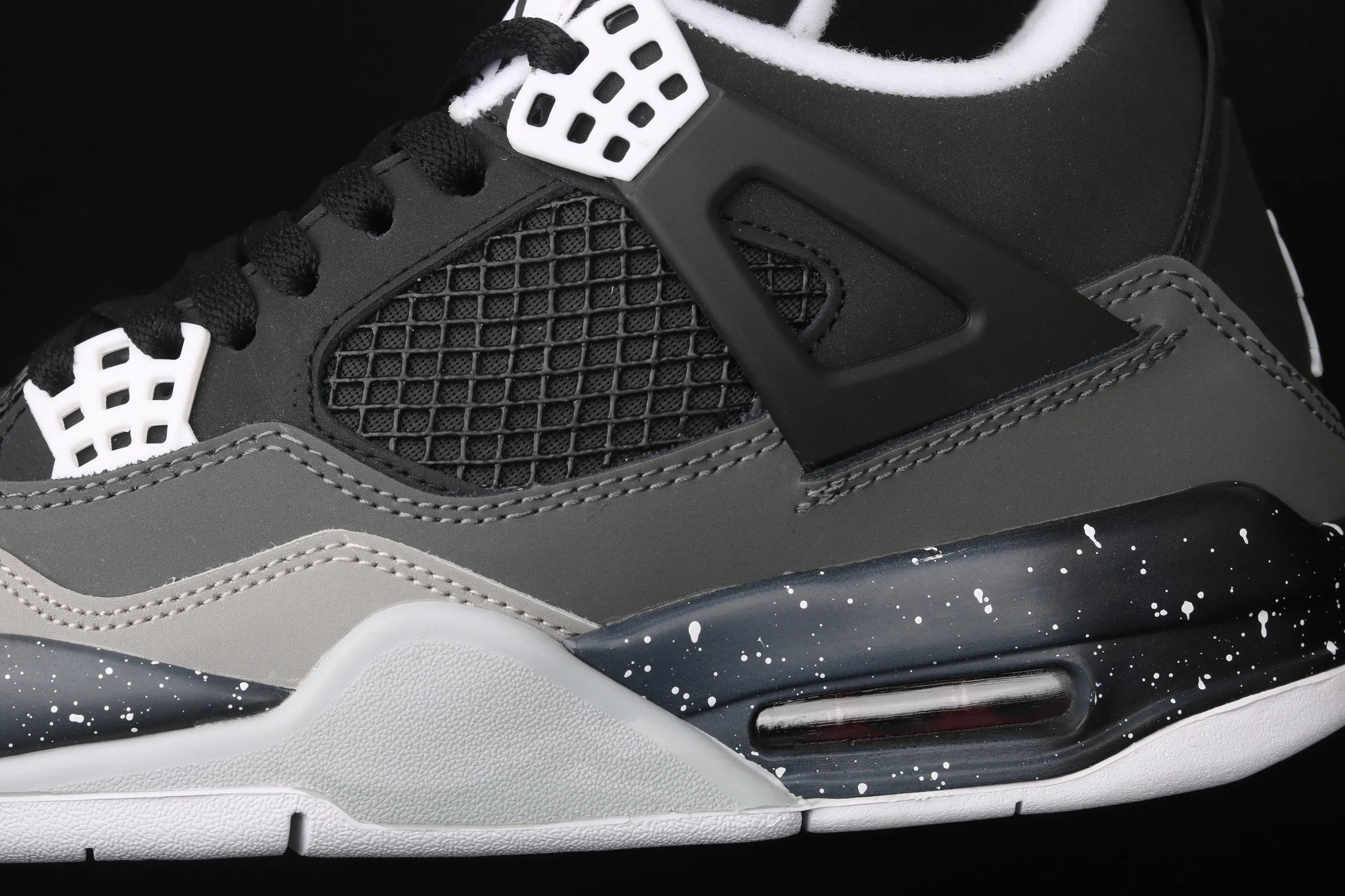 All categories Air Jordan Jordan series basketball shoes Air Jordan 4 G version Air Jordan 4 Georgetown Fear Pack AJ4 Joe 4 "Fear Oreo" retro casual sports culture basketball shoes 626969-030